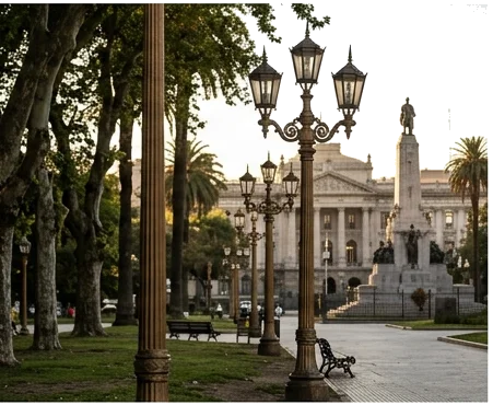Plazas, calles y edificios que cuentan una historia